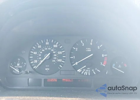 2002 BMW X5 3.0I из США, поврежденный, VIN 5UXFA53572LP57733